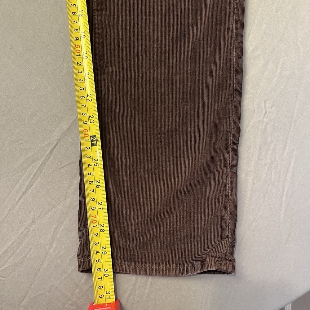 Bonobos Corduroy Pants Mens 31x30 Brown Slim Straight Stretch Classic Trouser - Picture 12 of 12